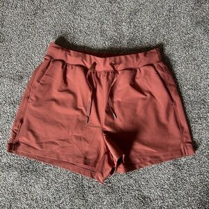 Women's Old Navy Powersoft go-dry Rust Shorts